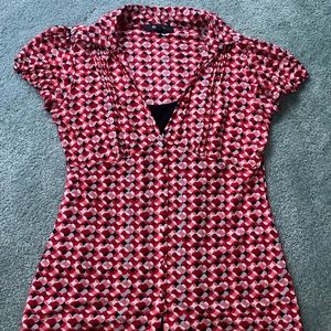 Button up top with built in camisole